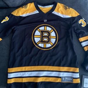 NWT Bruins Jersey Bergeron